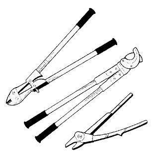 Hand Tools - Cutting Tools for Bolts, Cables and Strapping