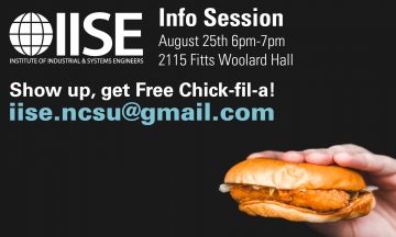 IISE Student Chapter Information Session