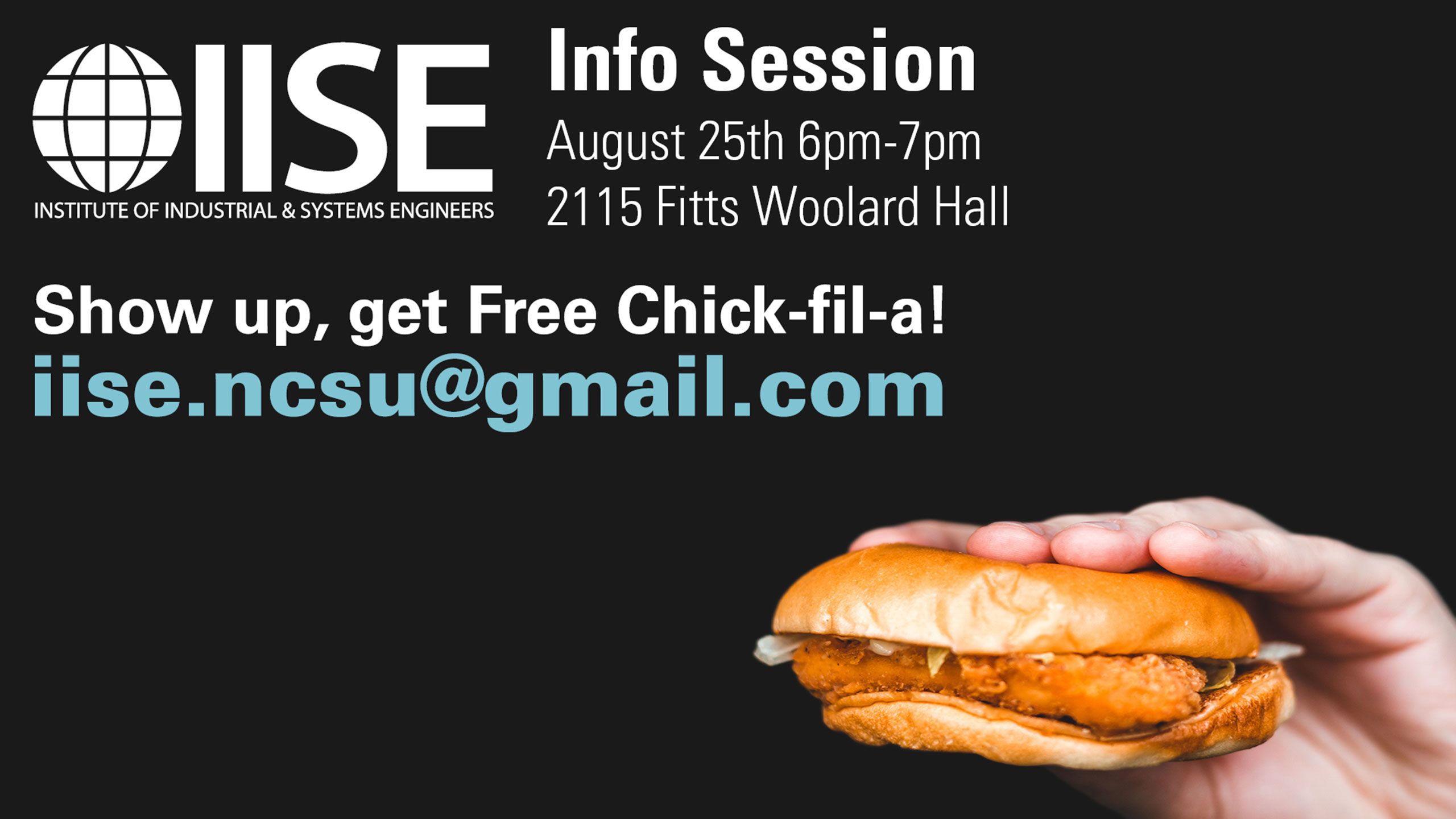 IISE Student Chapter Information Session