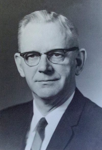 Portrait of Clifton A. Anderson, who served as department head from 1957 through 1973