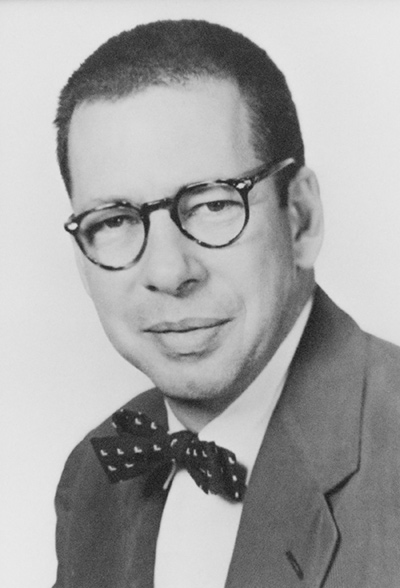 Portrait of Robert G. Carson, Jr., who served as department head from 1955 through 1957