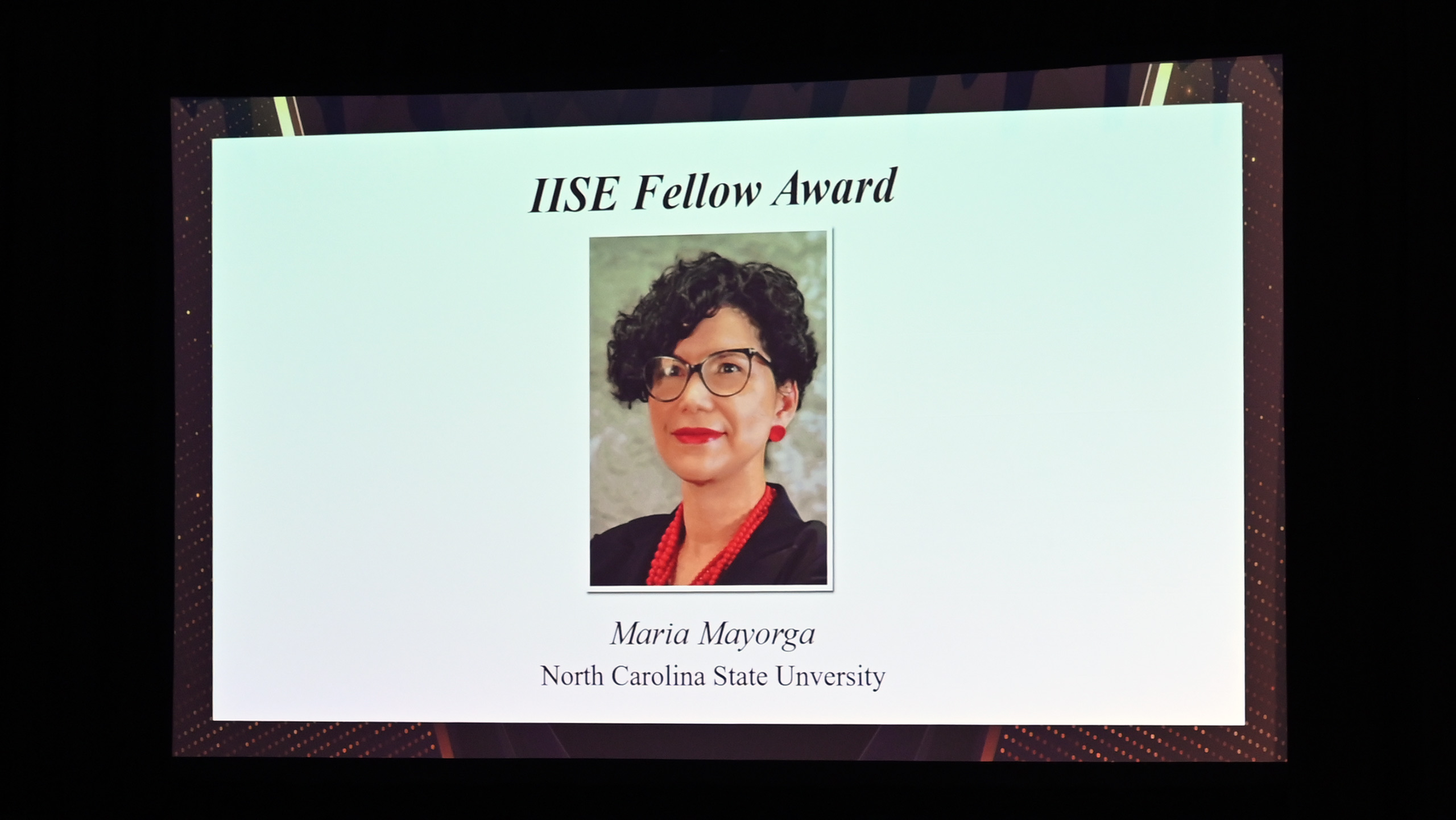 Maria Mayorga wins an IISE Fellows Award for her work in industrial and systems engineering