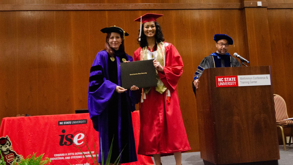 Undergraduate Students | NC State ISE Spring 2022 Commencement Ceremony