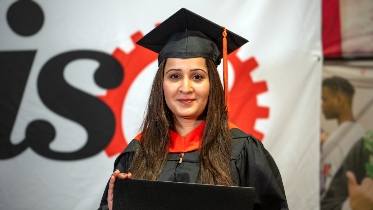 ISE Graduate Grad Ceremony 091